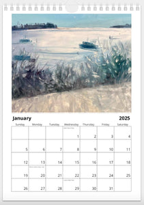 2025 8.5x11 Wall Calendar