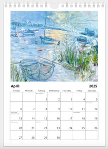 2025 8.5x11 Wall Calendar