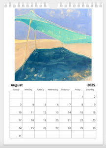 2025 8.5x11 Wall Calendar