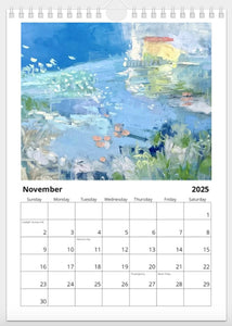 2025 8.5x11 Wall Calendar